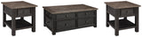 Tyler Creek Coffee Table and 2 End Tables