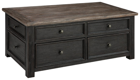 Tyler Creek 2-Piece Coffee Table with 1 End Table (Coffee Table with Lift Top, End Table)