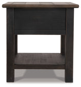 Tyler Creek Coffee Table and 2 End Tables with Console