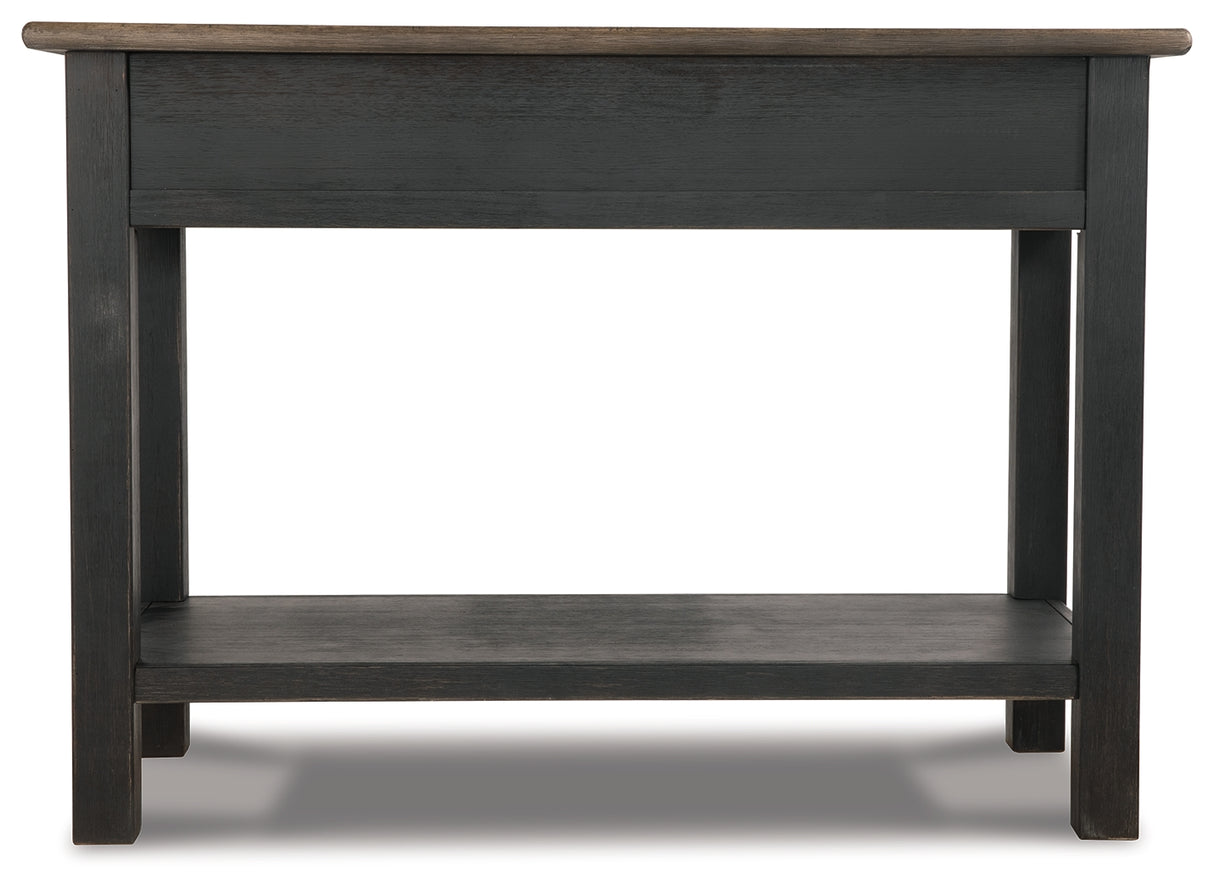 Tyler Creek Coffee Table and 2 End Tables with Console