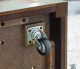 Boardernest 3-Piece Coffee Table with 2 End Tables (Coffee Table with 4 Stools, End Table, End Table)