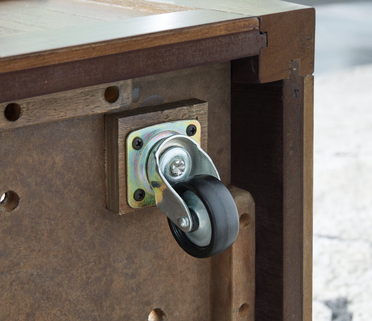 Boardernest 2-Piece Coffee Table with 1 End Table (Coffee Table with 4 Stools, End Table)