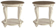 Realyn 2-Piece 2 End Tables (End Table, End Table)
