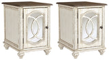 Realyn 2-Piece 2 End Tables (Chairside End Table, Chairside End Table)