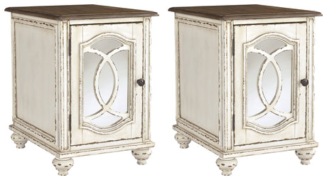 Realyn 2-Piece 2 End Tables (Chairside End Table, Chairside End Table)