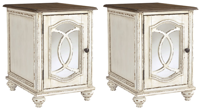 Realyn 2-Piece 2 End Tables (Chairside End Table, Chairside End Table)