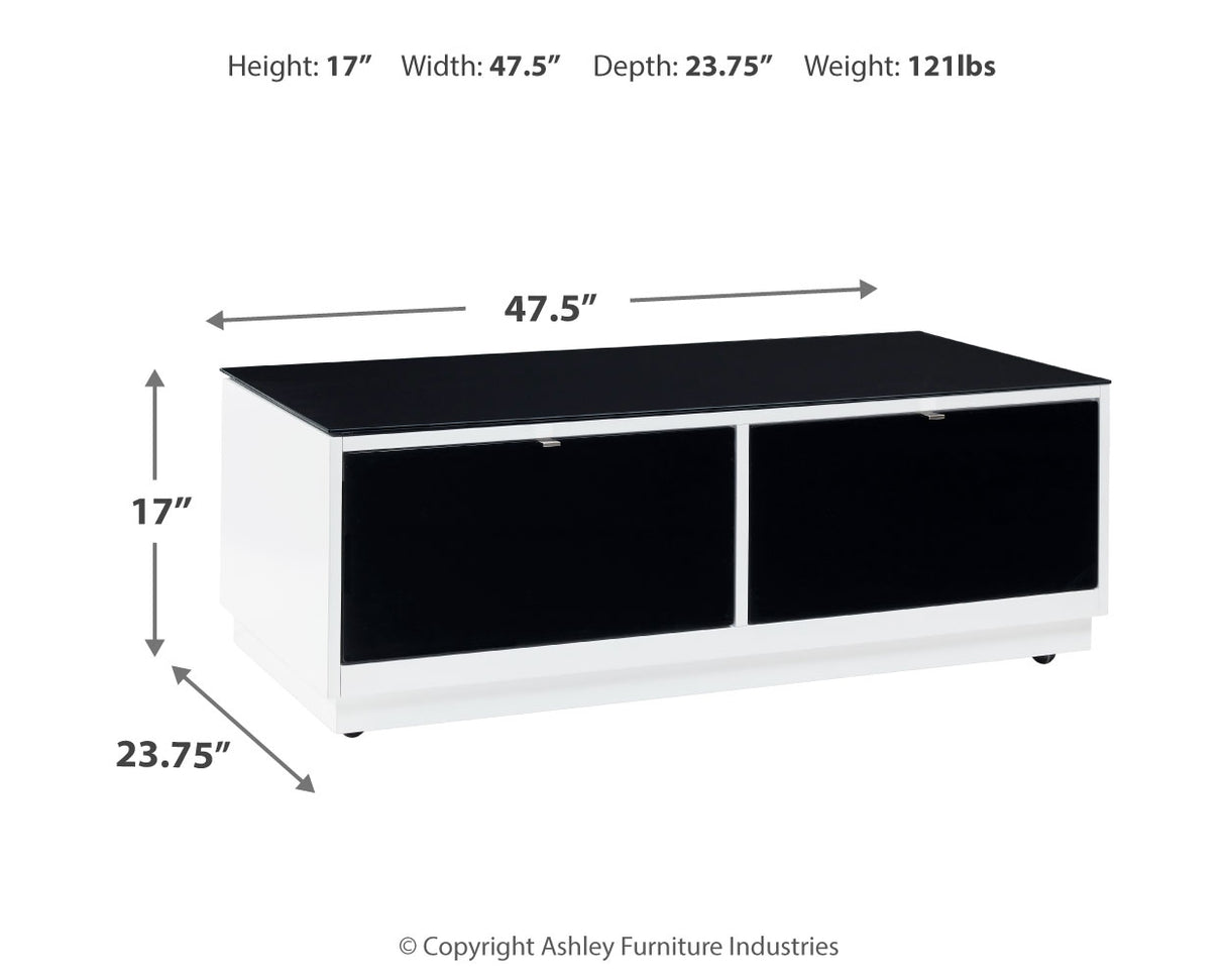 Gardoni Coffee Table and 2 Chairside End Tables