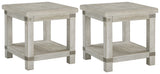 Carynhurst 2-Piece 2 End Tables (End Table, End Table)