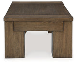Rosswain 3-Piece Coffee Table with 2 End Tables (Lift-Top Coffee Table, End Table, End Table)