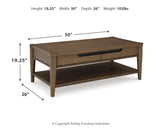 Roanhowe Coffee Table and 2 End Tables