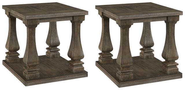 Johnelle 2-Piece 2 End Tables (End Table, End Table)