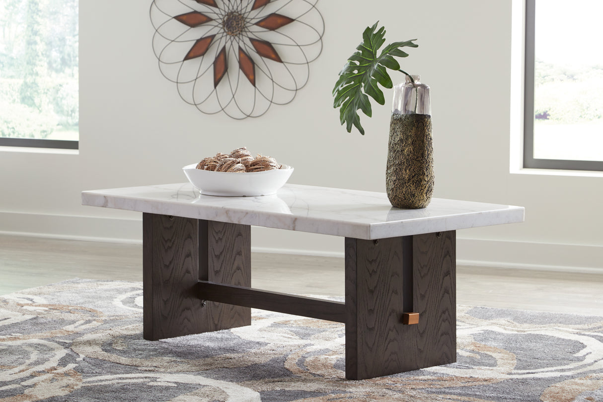 Burkhaus Coffee Table and 2 Ends