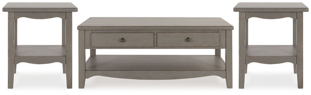 Charina Coffee Table and 2 End Tables