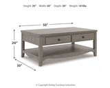 Charina Coffee Table and 2 End Tables