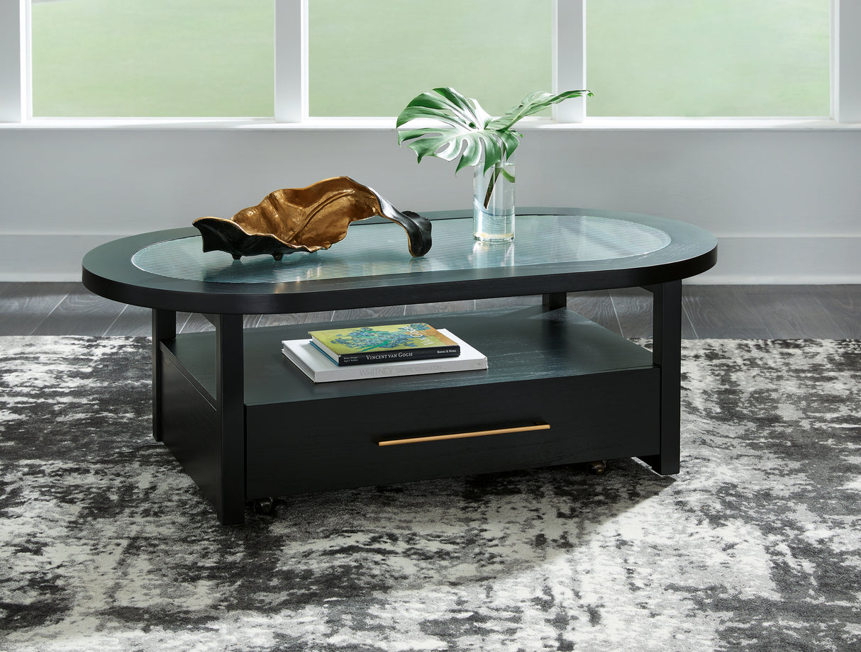 Winbardi Coffee Table and 2 Chairside End Tables