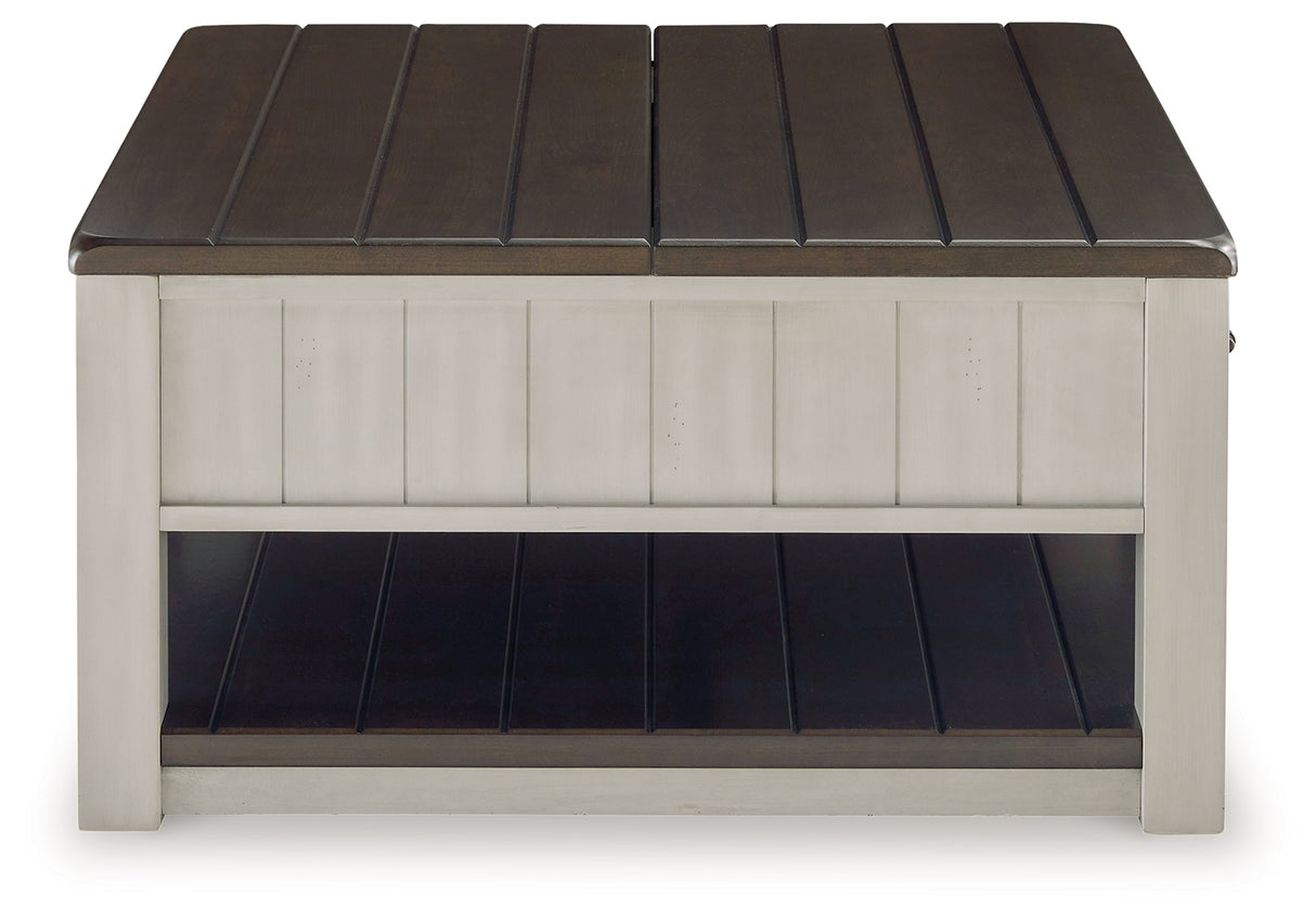 Darborn 3-Piece Coffee Table with 2 End Tables (Lift-Top Coffee Table, Chairside End Table, Chairside End Table)