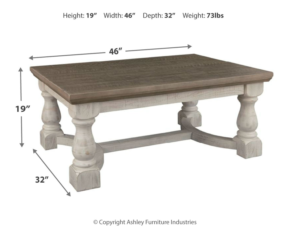 Havalance Coffee Table and 2 End Tables