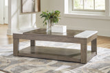 Loyaska 3-Piece Coffee Table with 2 End Tables (Lift-Top Coffee Table, End Table, End Table)