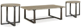 Dalenville Coffee Table and 2 End Tables