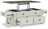 Havalance 3-Piece Coffee Table with 2 End Tables (Lift-Top Coffee Table, End Table, End Table)