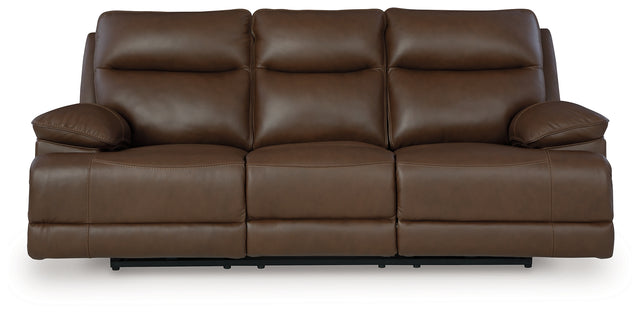 VonRyan Power Reclining Sofa (Color: Tobacco)