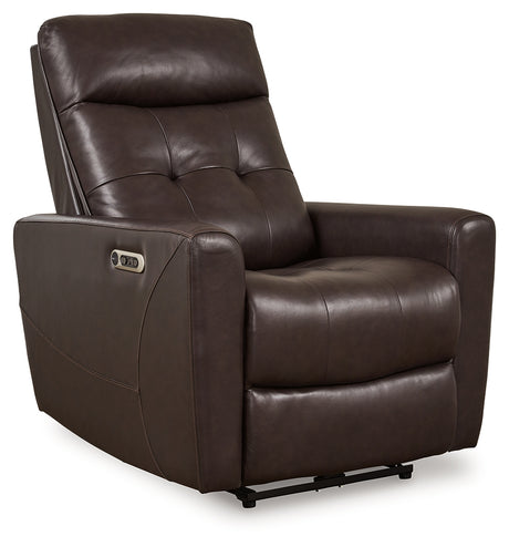 Pisgham Power Recliner (Color: Chocolate)