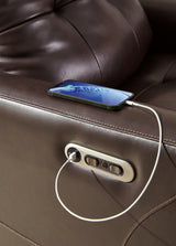 Pisgham Power Recliner (Color: Chocolate)