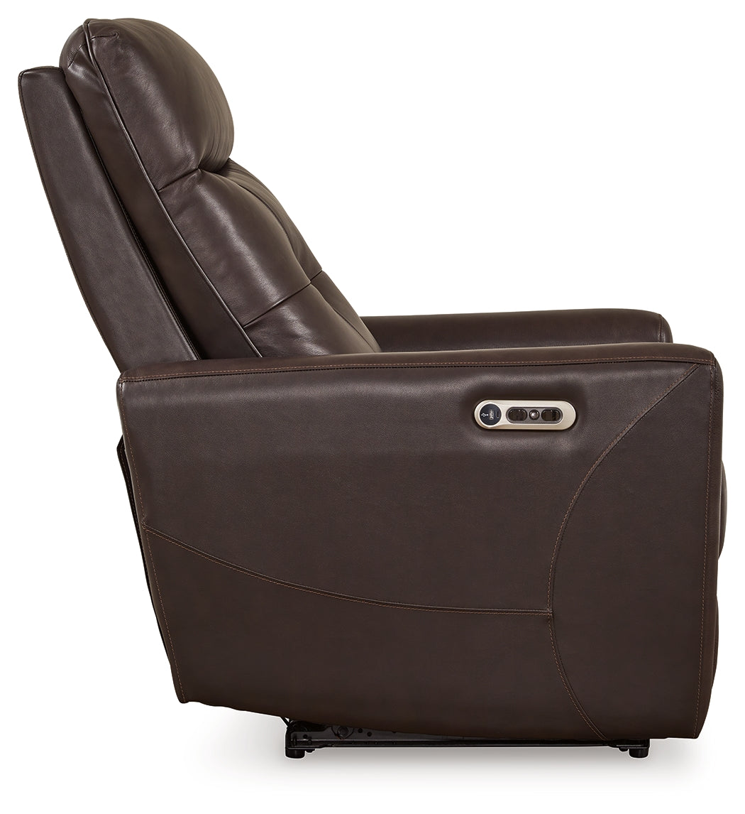 Pisgham Power Recliner (Color: Chocolate)