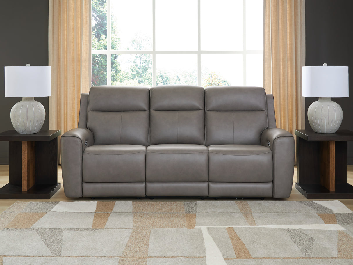 5Z-Comfort Power Reclining Sofa (Color: Coin)