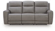5Z-Comfort Power Reclining Sofa (Color: Coin)