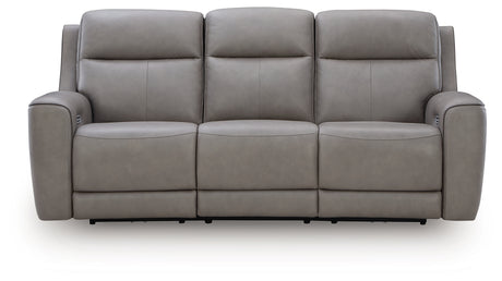 5Z-Comfort Power Reclining Sofa (Color: Coin)