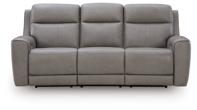 5Z-Comfort Power Reclining Sofa (Color: Coin)