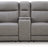5Z-Comfort Power Reclining Loveseat with Console (Color: Coin)