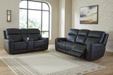 5Z-Comfort 2-Piece Sofa and Loveseat (Power Reclining Sofa, Power Reclining Loveseat with Console)