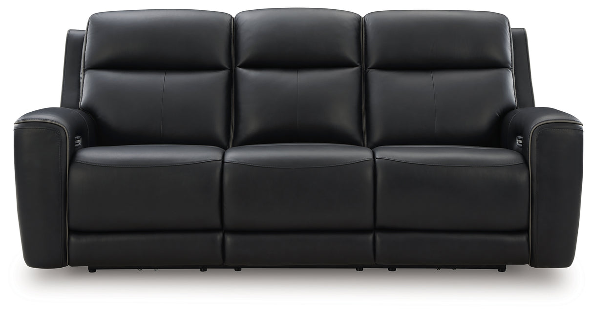 5Z-Comfort Power Reclining Sofa (Color: Onyx)