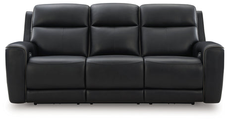 5Z-Comfort Power Reclining Sofa (Color: Onyx)
