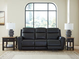 5Z-Comfort Power Reclining Sofa (Color: Onyx)