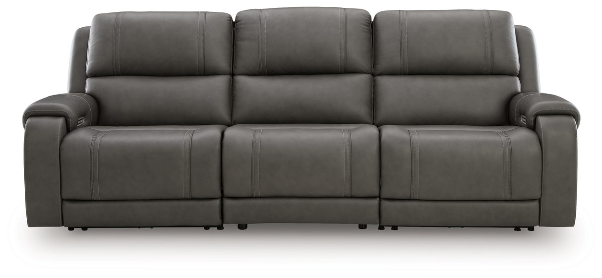 5Z - Pittson 3-Piece Power Sectional Reclining Sofa
