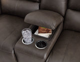 Boxmere 2-Piece Sofa and Loveseat (Power Reclining Sofa, Power Reclining Loveseat with Console)