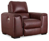 Alessandro Power Recliner (Color: Garnet)