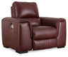 Alessandro Power Recliner (Color: Garnet)