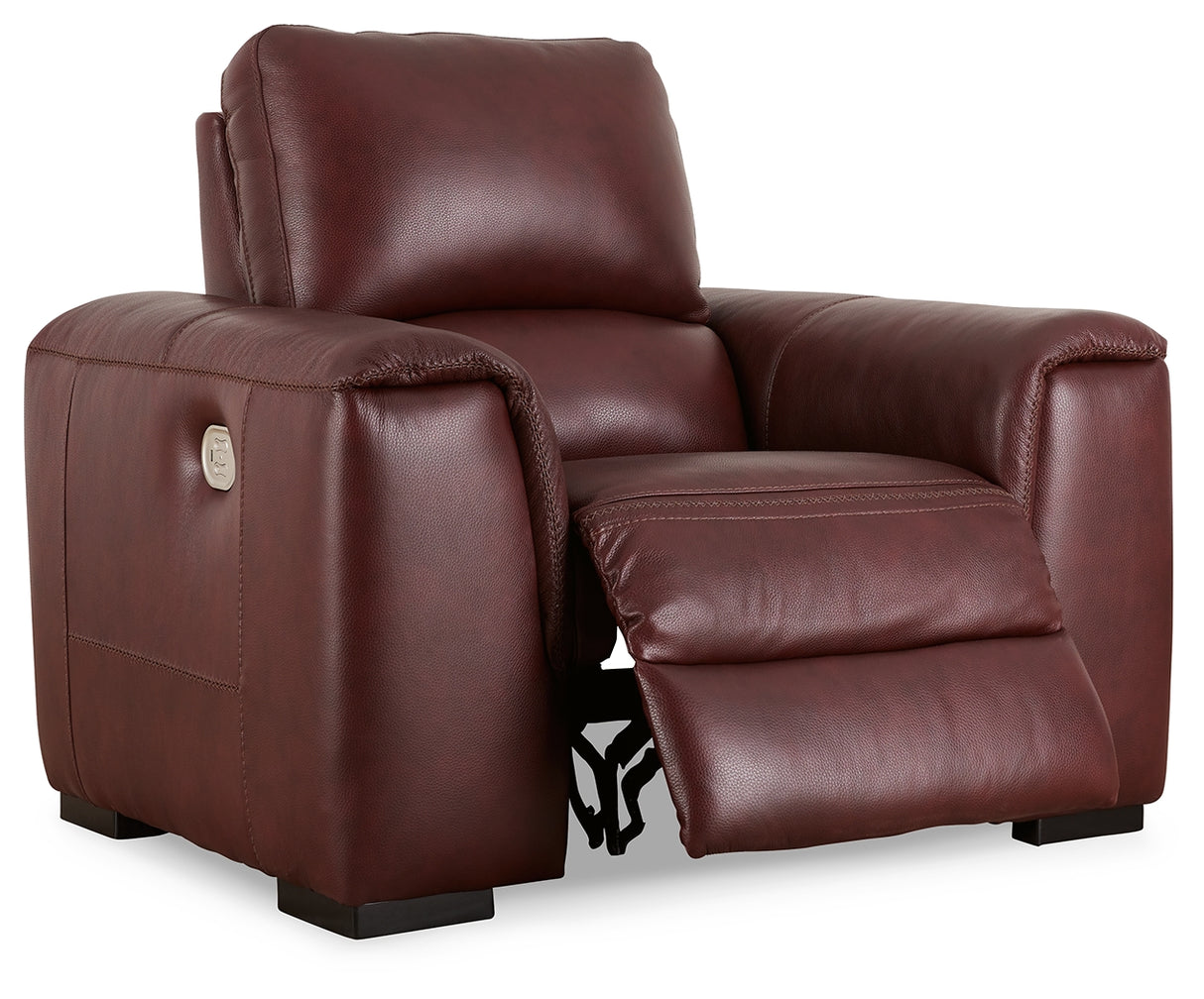 Alessandro Power Recliner (Color: Garnet)