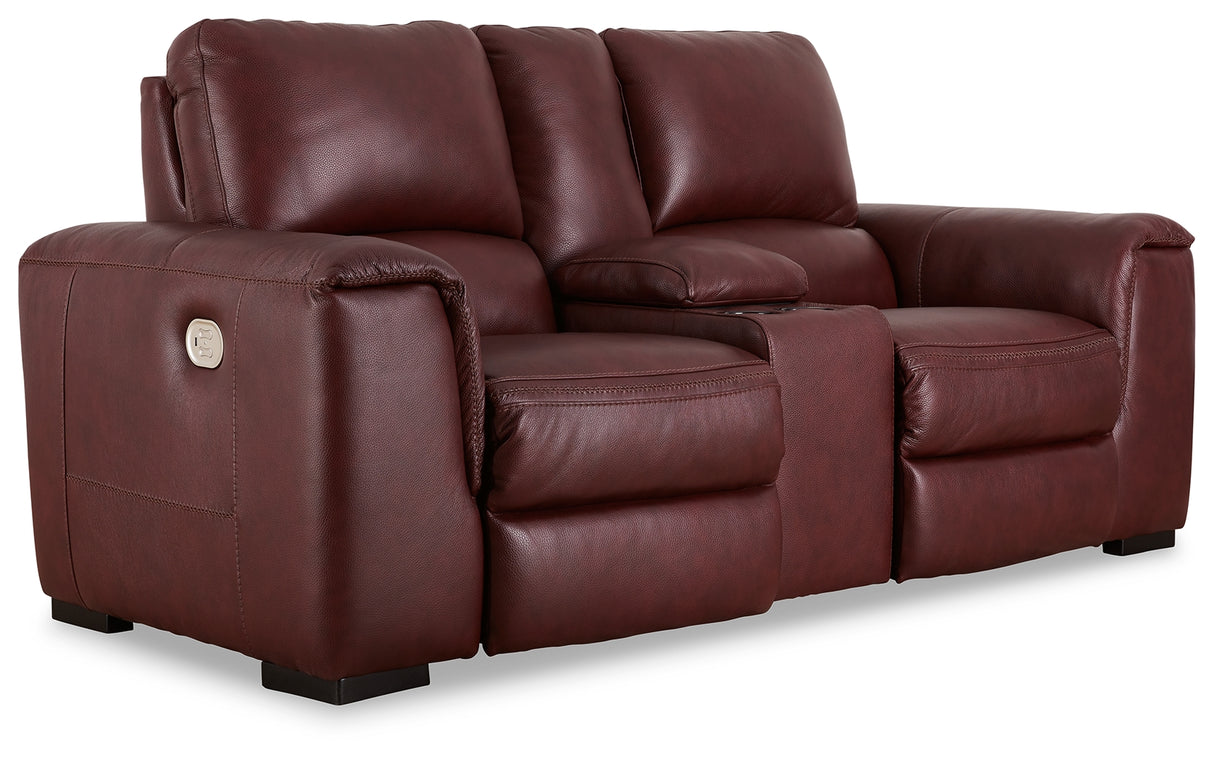 Alessandro 2-Piece Sofa and Loveseat (Power Reclining Sofa, Power Reclining Loveseat with Console)