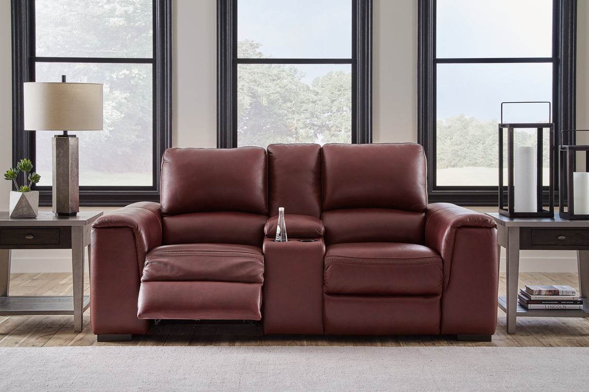 Alessandro 3-Piece Sofa, Loveseat and Recliner (Power Reclining Sofa, Power Reclining Loveseat with Console, Power Recliner)