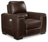 Alessandro Power Recliner (Color: Walnut)