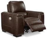 Alessandro Power Recliner (Color: Walnut)