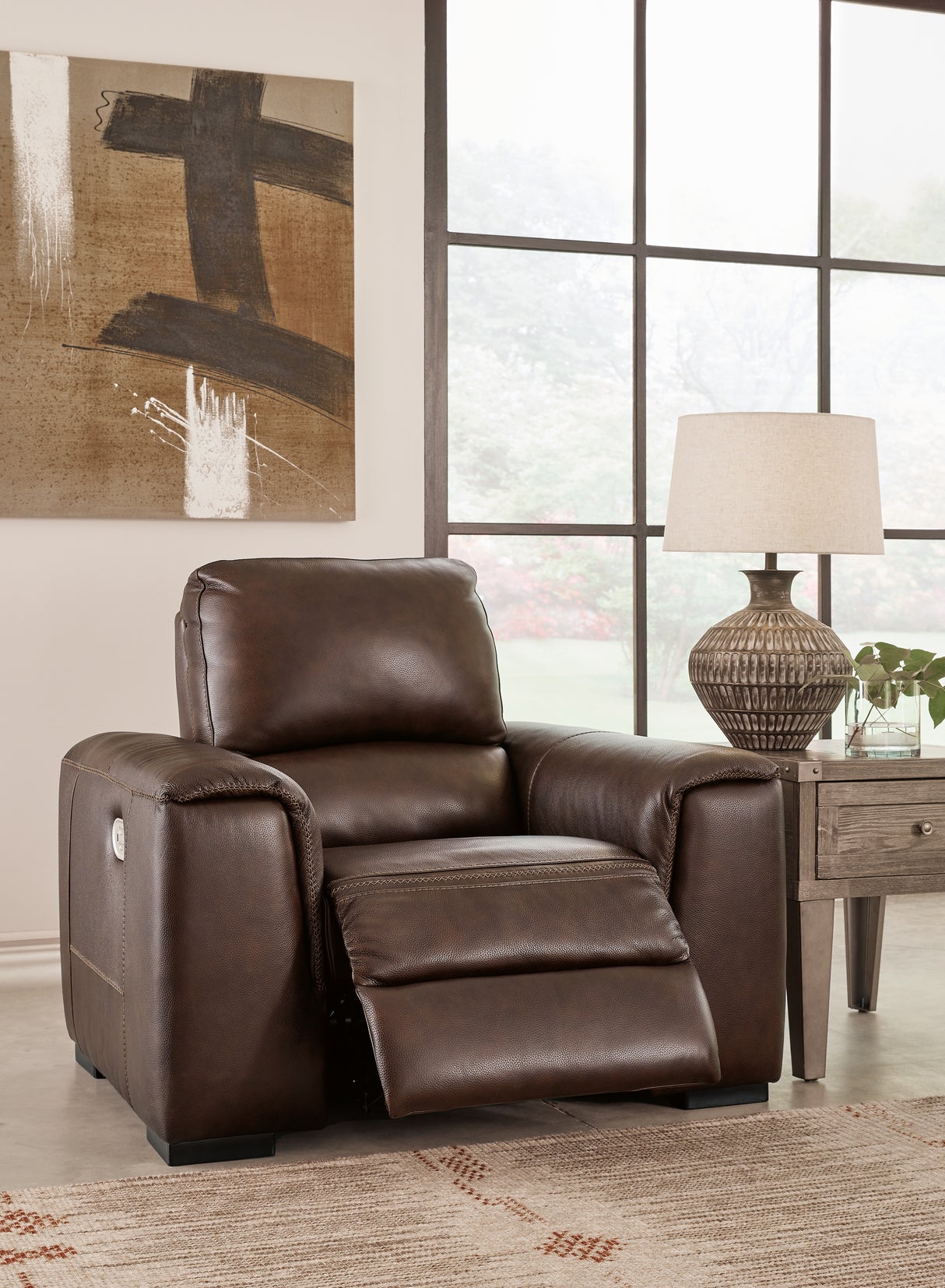 Alessandro Power Recliner (Color: Walnut)