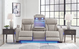 Boyington 3-Piece Sofa, Loveseat and Recliner (Power Reclining Sofa, Power Reclining Loveseat with Console, Power Recliner)