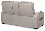 Boyington 3-Piece Sofa, Loveseat and Recliner (Power Reclining Sofa, Power Reclining Loveseat with Console, Power Recliner)