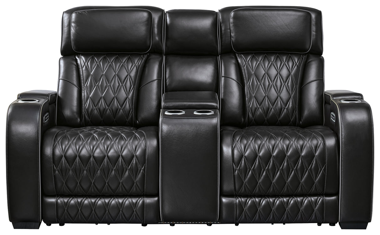 Boyington Power Reclining Sofa, Loveseat and Recliner